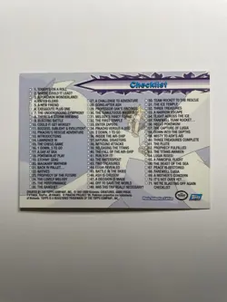 Topps Pokemon The Movie 2000 Checklist Lugia Blue Label Non Holo Card - Image 2