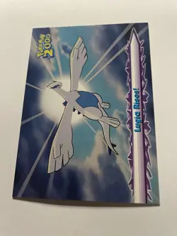 Topps Pokemon the Movie 2000 Lugia Rises #64 Card Non-Holo Blue Logo - Image 1