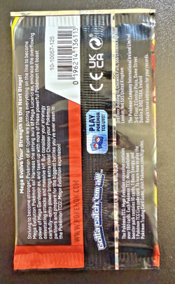 Pokemon TCG: Mega Evolution - English Booster Pack SEALED - 22.86g - Image 3