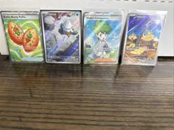 ILLUSTRATION RARE Pokemon Mega Evolution Card Lot - 4 Cards Illustration Rare - Image 1