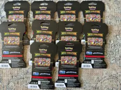 Pokemon TCG MEGA EVOLUTION Sleeved Booster Packs Lot of 12 Total Packs 12 - Image 2