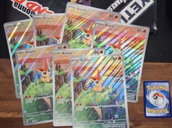 7x Pokemon TCG Victini Jumbo Promo Cards 208 New - Image 1