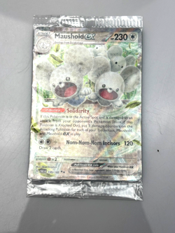 Pokemon Maushold ex 155/182 SEALED Card | Paldea Adventure Chest| Near Mint - Image 1