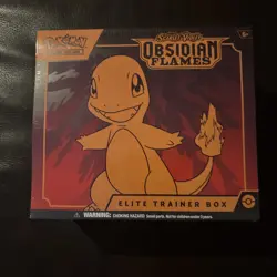 Pokemon: Scarlet & Violet 3: Obsidian Flames Elite Trainer Box - 9 Packs 820650853913 - Image 1
