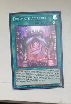 Yugioh! Dogmatikamatrix - PHHY-EN055 - Super Rare - 1st Edition LP - Image 1
