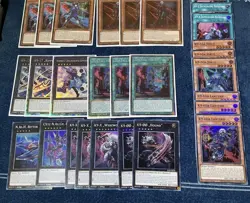 K9 GERMAN Max Rarity Deck Core Starlight Izuna Lupis Case Justice Hunters Yugioh - Image 2