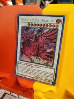 Yu-Gi-Oh! TCG Ruddy Rose Dragon Lightning Overdrive LIOV-EN035 1st Edition - Image 2