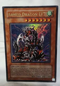 Yugioh! Armed Dragon LV7 - DP2 -EN012 Ultimate Rare - 1st Edition - Used - Image 1