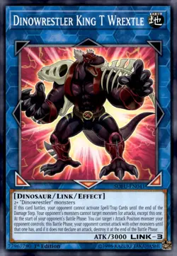Yu-Gi-Oh! Dinowrestler King T Wrextle 1st Ed. SOFU-EN041 Common NM/LP x1 - Image 1