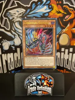 YuGiOh Cyberdark Chimera SDCS-EN002 Ultra Rare - Image 1