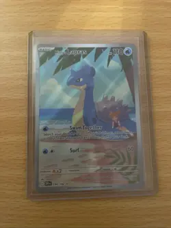 Pokemon TCG Destined Rivals Misty's Lapras Card 194/182 Near Mint Condition - Image 1