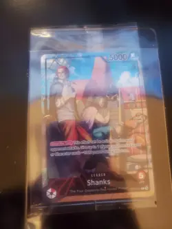 Shanks (English Version 2nd Anniversary Set) OP09-001 One Piece Promotion Cards - Image 1