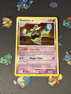 Pokemon Cards Dusknoir DP33 Holo Black Star Promo - (LP+) - Image 1