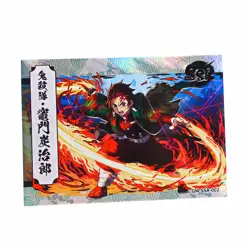 Tanjiro Kamado Demon Slayer Kimetsu no Yaiba GM-SSR-002 Anime Trading Card - Image 1