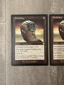 MTG ** Skullclamp ** Retro Frame ** 2 Card Lot - Image 2