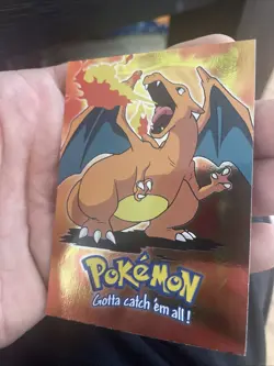Topps Pokemon Card Charizard #06 E6 of 12 Series - Image 3