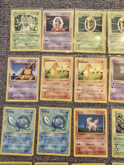 Shadowless 1999 WOTC Pokemon Card Lot (53) Charmander Gastly Porygon Read Below - Image 2