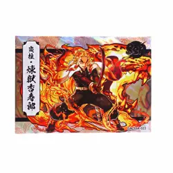 Rengoku Demon Slayer Kimetsu no Yaiba GM-SSR-022 Anime Trading Card - Image 1