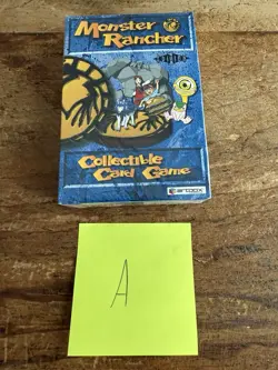 Monster Rancher Collectible Card Game artbox 2000 TECMO Sealed 1st Edition A - Image 2