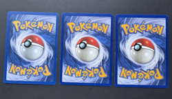 1999 POKEMON TCG - VINTAGE WOTC - BASE SET - COMMON - TRAINER - 3 CARD LOT - LP - Image 2