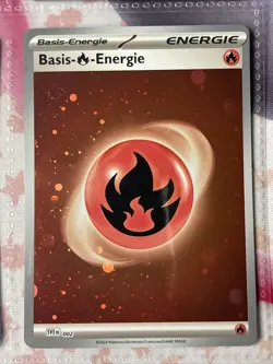 Pokemon Card psa 10 Maybe - Feuer Energie 002 - Image 1