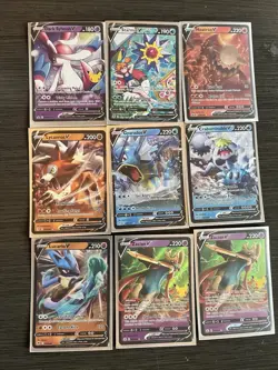 Around 199 Pokemon TCG Cards Vintage Modern Full Art Collection Holo Rare - Image 1
