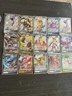 Around 199 Pokemon TCG Cards Vintage Modern Full Art Collection Holo Rare - Image 3