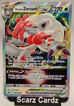 Hisuian Zoroark VSTAR SWSH298 SWSH: Sword & Shield Promo Cards Holo - Image 1
