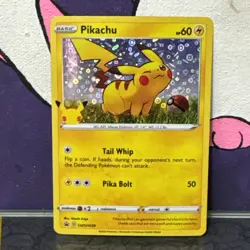 Pikachu SWSH039 General Mills Promo 2020 Holo Rare Holo Pokemon TCG Card NM - Image 1