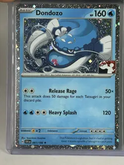 Dondozo Holo Pokemon Prize Pack Series 3 Promo Pokemon Card NM/LP Play Stamp - Image 1