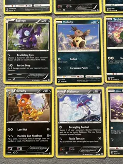Pokemon Cards Lot Dark Type Rare Seviper Koffing Sneasel Scrafty Malamar Zorua + - Image 4