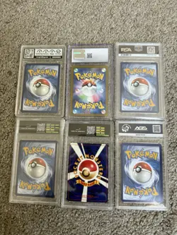 Pokemon TCG Graded Cards Lot of 6 - Image 2