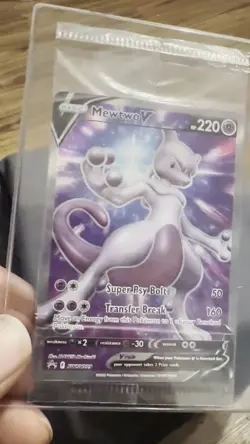 Mewtwo V SWSH229 SWSH: Sword & Shield Promo Cards Holo - Image 2