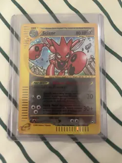 Pokemon TCG Scizor Aquapolis E-Series Holo Rare Card H21/H32 - Image 3
