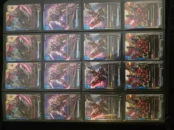 GUNDAM TCG CARD LOT almost Full playset of first 4 starters and Newtype Rising - Image 1