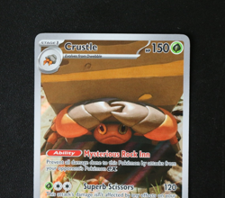 Pokemon Card TCG - Crustle 186/182 - Destined Rivals - Illustration Rare - NM ⭐ - Image 2