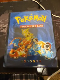 Pokemon 1999 Official Trading Card Game Nintendo WOTC Vintage Binder - Image 1