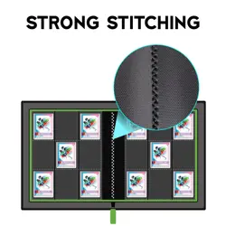 Toploader Binder - Premium Trading Card Binder Holds 288 Toploaders, 9 Pocket... - Image 4