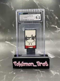 2013 ELECTRODE ONIX GEODUDE MACHAMP POKEMON HANAFUDA PLAYING CARD CGC 9.5 MINT+ - Image 1