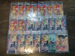 Lot Of 21 SEALED Dragon Ball Super Cards! SSG Goku, SS Vegeta, Piccolo, Yamcha - Image 1