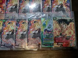 Lot Of 21 SEALED Dragon Ball Super Cards! SSG Goku, SS Vegeta, Piccolo, Yamcha - Image 3