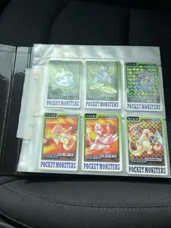1997 Pocket Monsters Carcass Full Set Japanese Pokemon Card Rare Vintage - Image 1
