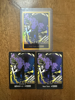 DON Card Rob Lucci PRB-02 Gold Don THE BEST vol.2 One Piece English + 2 Reg Don - Image 1