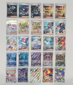 Pokemon TCG LOT Scarlet & Violet Illustration Rares EX NM 25 Cards Gardivor - Image 1