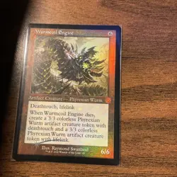 Wurmcoil Engine (Schematic) The Brothers' War: Retro Frame Artifacts Foil - Image 1