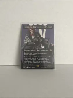 Magic the Gathering Surge Foil Ardyn, the Usurper Borderless Final Fantasy - Image 1