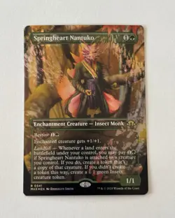 Springheart Nantuko Borderless 341-Magic the Gathering Modern Horizons 3-NM-FOIL - Image 1