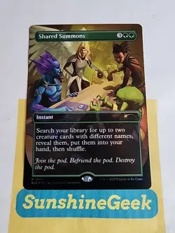 Shared Summons (Rainbow Foil) Secret Lair Drop Foil - Image 1
