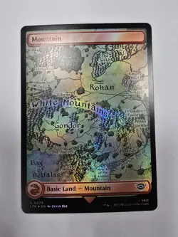 Mountain (0279) Universes Beyond: the Lord of the Rings Foil Mtg - Image 1