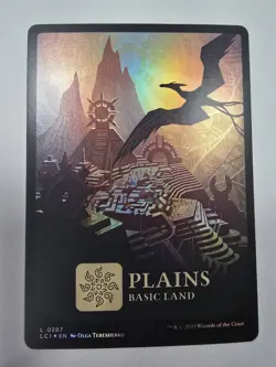 Plains (0287) The Lost Caverns of Ixalan Foil Magic The Gathering - Image 1